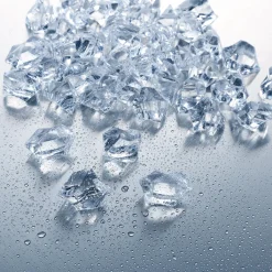 New DecoWoerner Acryl Deko Crushed Ice, 500 G transparent