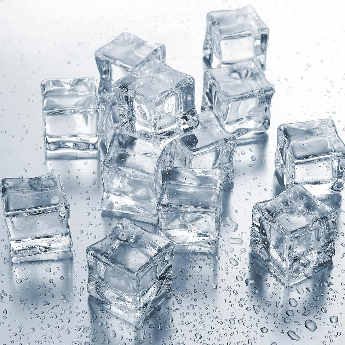Sale DecoWoerner Acryl Deko Eiswürfel, 500 G transparent