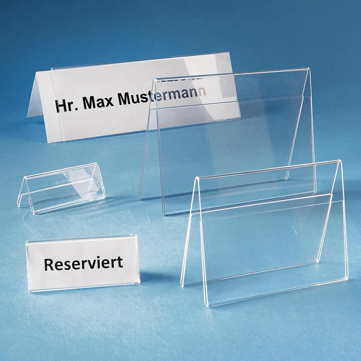 Best DecoWoerner Acryl-Dachständer, DIN A5 Quer transparent