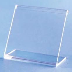 Outlet DecoWoerner Acryl-L-Aufsteller Hoch, 37 X 52 Mm transparent