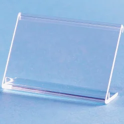 Sale DecoWoerner Acryl-L-Aufsteller Quer, 52 X 34 Mm transparent