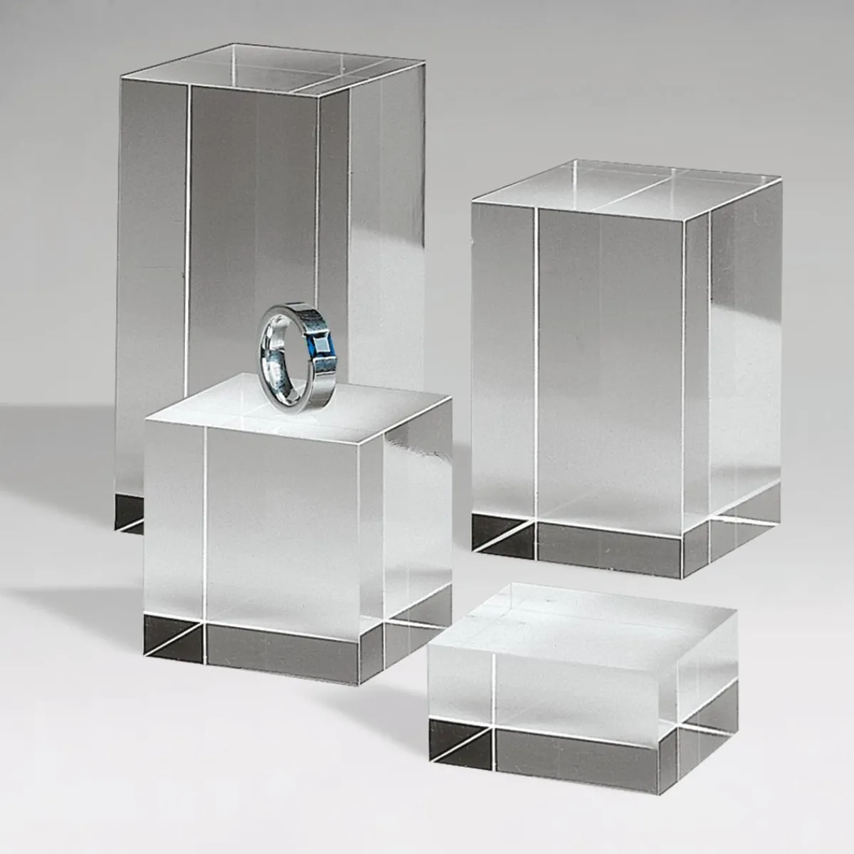 Hot DecoWoerner Acryl-Säule 7,5 Cm Hoch transparent
