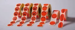 Sale DecoWoerner Aktions-Etiketten 20 %, 1000 Stück rot