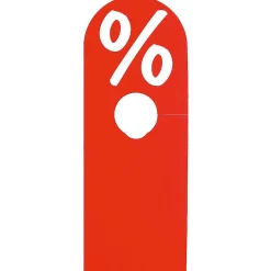 Best DecoWoerner Aktionsreiter "Prozent" rot