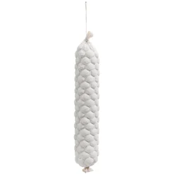 Discount DecoWoerner Alpen-Salami -Attrappe Im Netz 42 Cm weiß