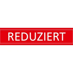 Online DecoWoerner Ankleber Transparent "REDUZIERT" 98 Cm Lang rot