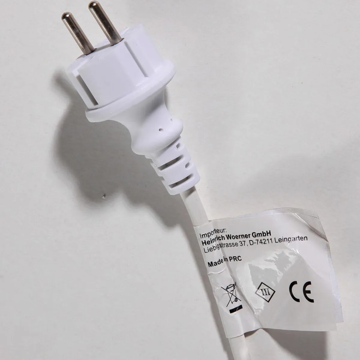 Hot DecoWoerner Anschlusskabel IP44 Für LED-Produkte System IP67, Weiß