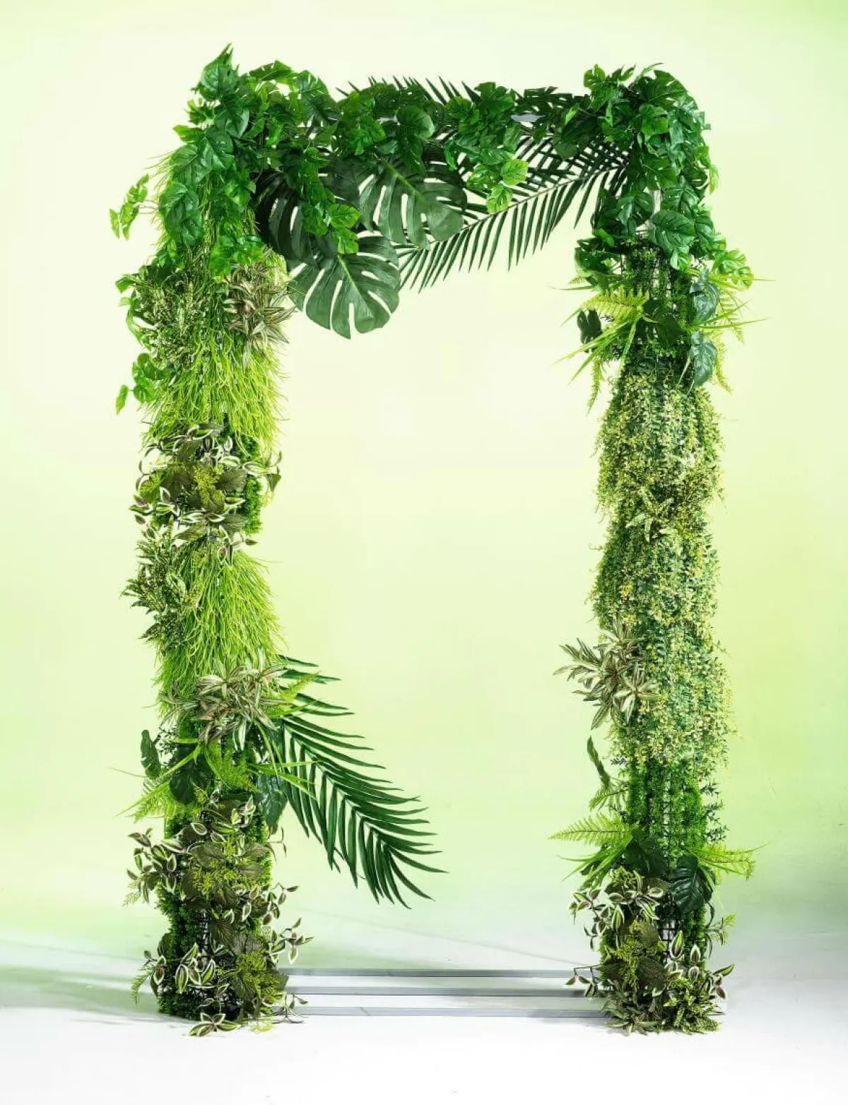 Outlet DecoWoerner Areca-Kunstpalmen-Blatt, Pack à 3 Stück grün
