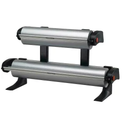 Best DecoWoerner Aufsatzabroller Papier Folie VARIO Rollenbreite 50 Cm schwarz