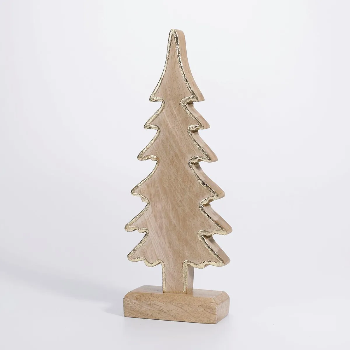 Clearance DecoWoerner Baum Aus Mangoholz 30 X 12 X 5 Cm Naturholz