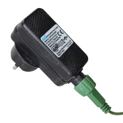 New DecoWoerner Beflockte Tannengirlande Mit LED IP 20, 270 Cm weiß