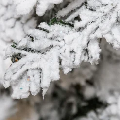 Online DecoWoerner Beschneiter, Künstlicher Tannenbaum Alpintanne Mit LED 90 Cm weiß