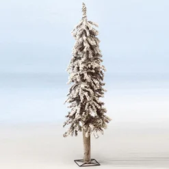 Hot DecoWoerner Beschneiter, Künstlicher Tannenbaum Alpintanne 120 Cm grün