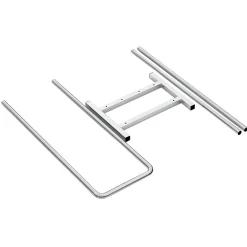 Sale DecoWoerner Bügelstapler Doppelseitig, 82 Cm Hoch silber