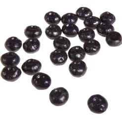 Outlet DecoWoerner Blaubeeren Lebensmittel-Attrappe, 24 Stück schwarz