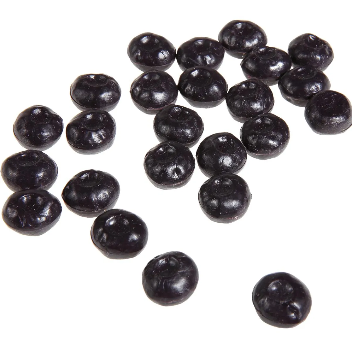 Outlet DecoWoerner Blaubeeren Lebensmittel-Attrappe, 24 Stück schwarz