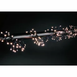 New DecoWoerner Blinkende LED Cluster Lichterkette Mit Timer, Für Außen, 6 M