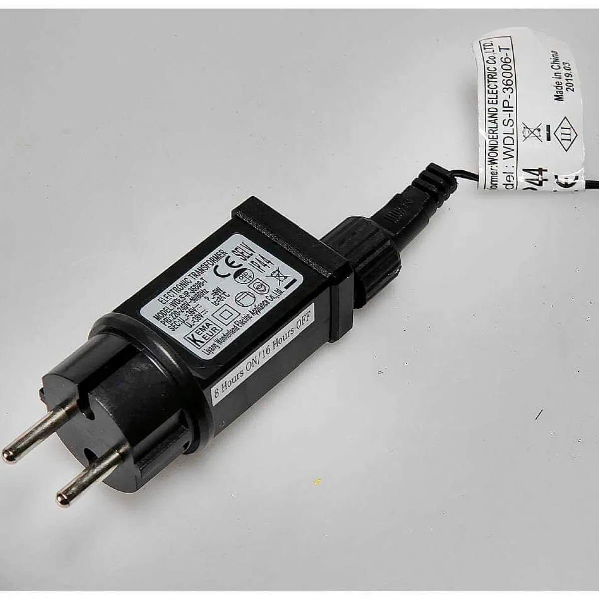 New DecoWoerner Blinkende LED Cluster Lichterkette Mit Timer, Für Außen, 6 M