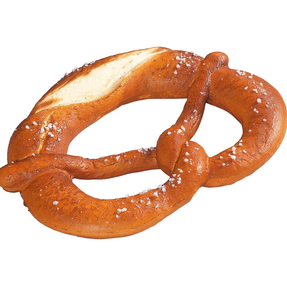 Outlet DecoWoerner Brezel Lebensmittel-Attrappe 27 Cm braun