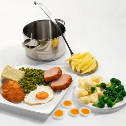 Discount DecoWoerner Brokkoli Blanchiert Lebensmittel-Attrappe, 100 G grün