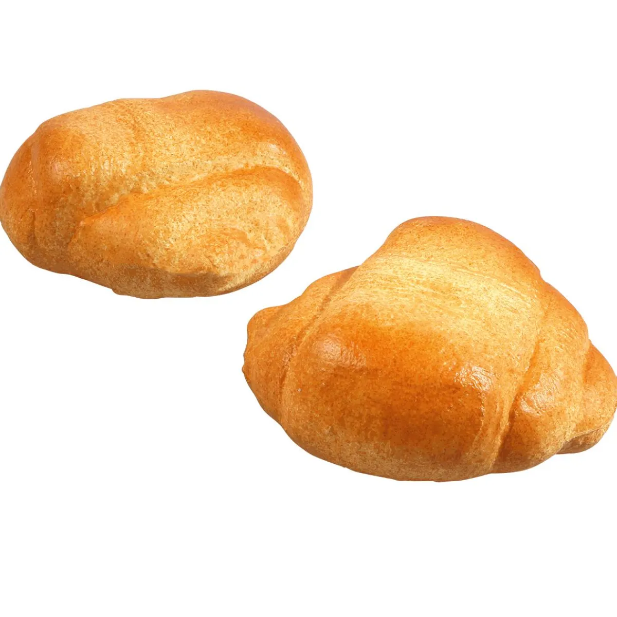 Hot DecoWoerner Brötchen Lebensmittel-Attrappe, 12cmØ braun