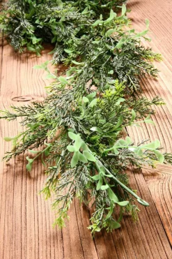 Clearance DecoWoerner Buchs-Zypressen-Ranke, 170 Cm grün