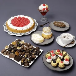 DecoWoerner Bunte Petits Fours Lebensmittel-Attrappe mehrfarbig