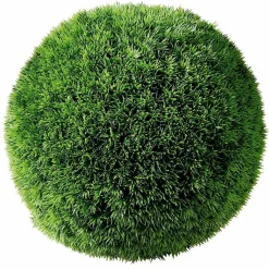 Discount DecoWoerner B-Ware Künstliche Graskugel, 43 Cm Ø grün