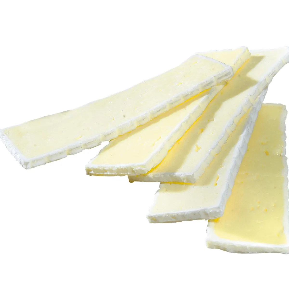 Discount DecoWoerner Camembert Käsescheibe Lebensmittel-Attrappe weiß