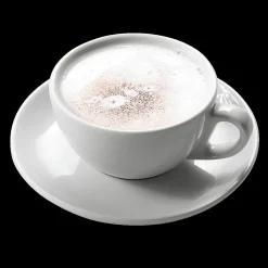 Clearance DecoWoerner Cappuccino Lebensmittel-Attrappe 20 Cm Ø weiß
