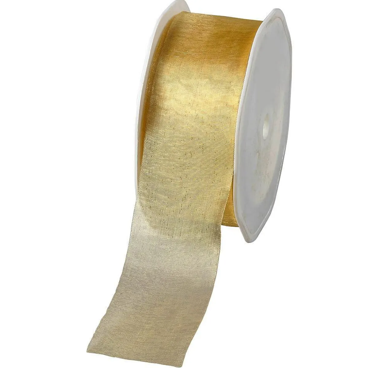 DecoWoerner Chiffonband 38 Mm, 25 M, gold