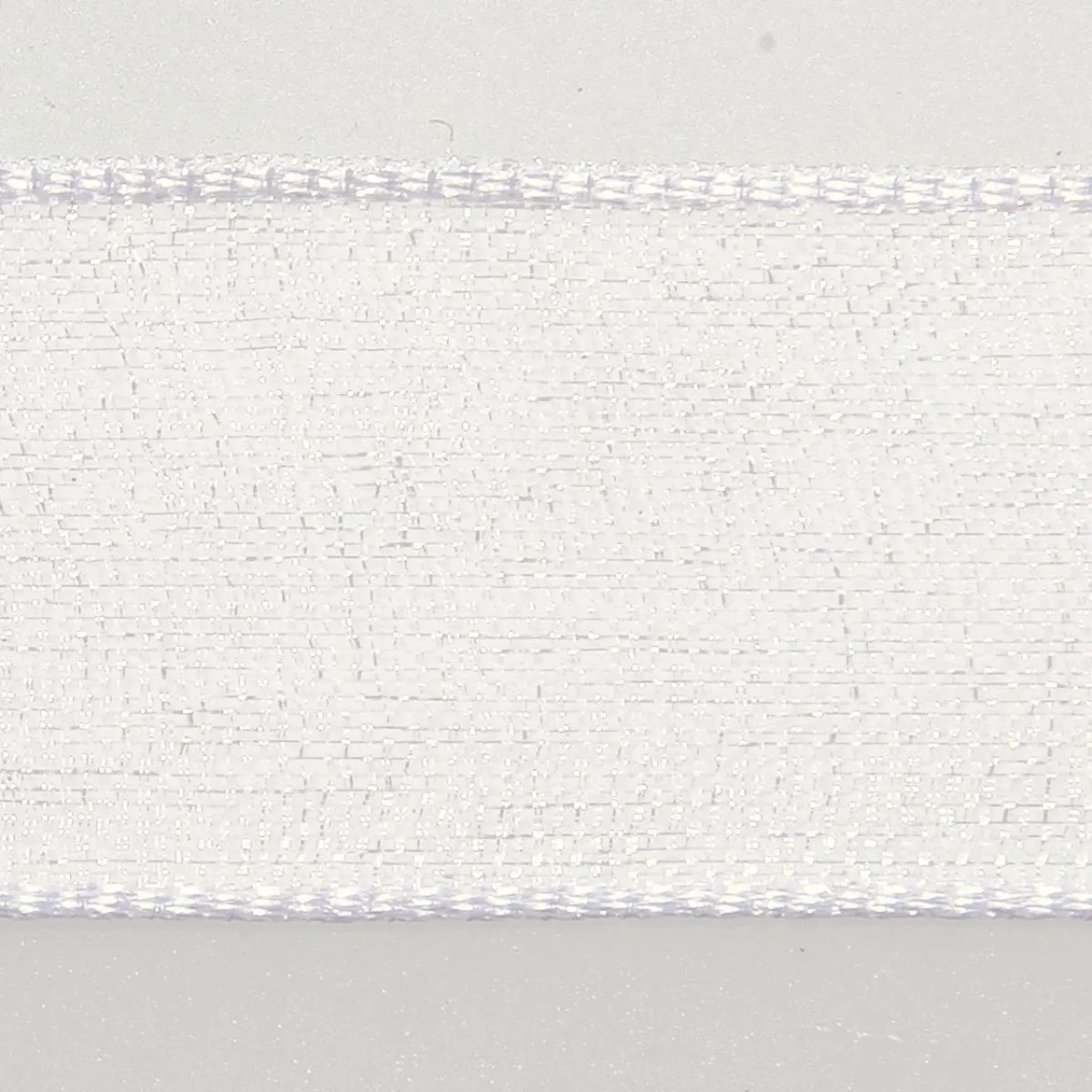 DecoWoerner Chiffonband Mit Webkante 6mm X 50m weiß