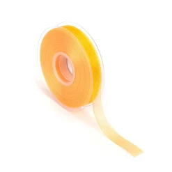 Discount DecoWoerner Chiffonband Mit Webkante 15mm X 50m gelb