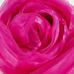 Clearance DecoWoerner Chiffonstoff, Pink, 145 Cm rosa