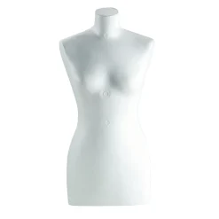 Outlet DecoWoerner Damen-Styroportorso 72 Cm weiß