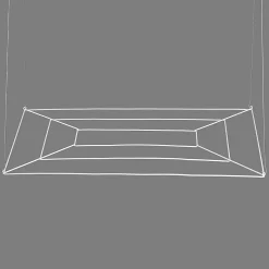 Discount DecoWoerner Deckengitter-Rechteck 80 X 120 Cm weiß