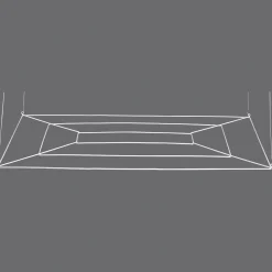 Sale DecoWoerner Deckengitter-Rechteck 100 X 150 Cm weiß
