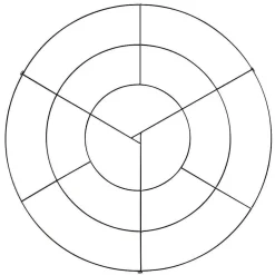 Hot DecoWoerner Deckengitter-Ring 100 Cm Ø schwarz