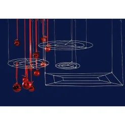 New DecoWoerner Deckengitter-Ring 100 Cm Ø weiß