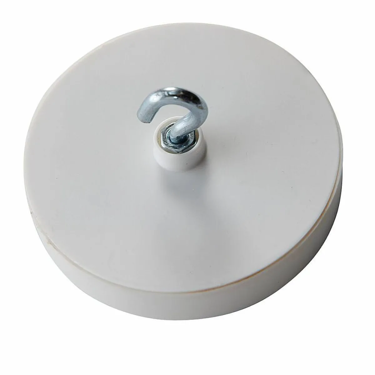 Outlet DecoWoerner Deckenmagnet 5,7 Cm Ø, 28 Kg weiß