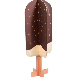Sale DecoWoerner Deko Aufsteller Eis Am Stiel, 75 Cm Hoch braun