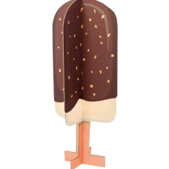 Sale DecoWoerner Deko Aufsteller Eis Am Stiel, 75 Cm Hoch braun
