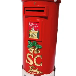 Online DecoWoerner Deko Briefkasten Weihnachtsmann, 100 Cm Hoch rot