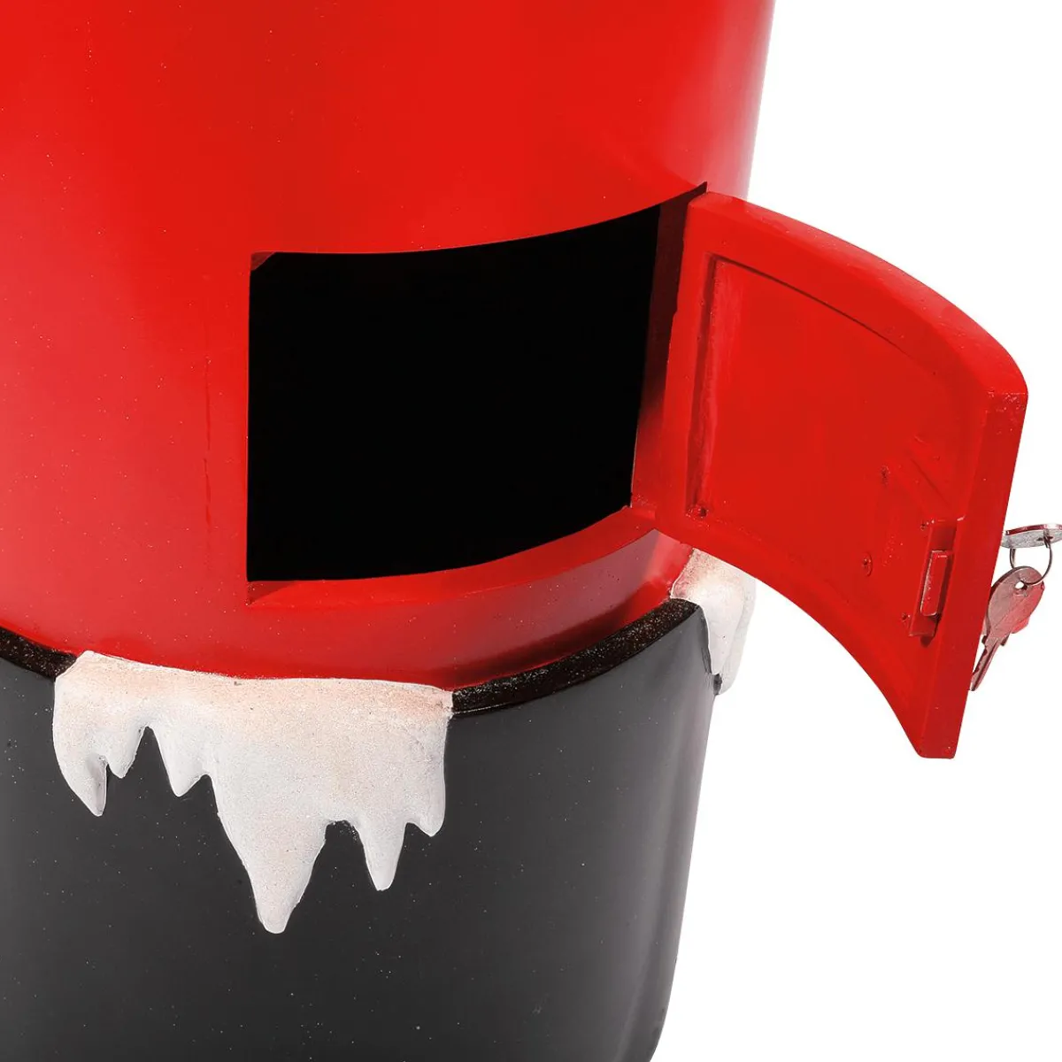 Online DecoWoerner Deko Briefkasten Weihnachtsmann, 100 Cm Hoch rot