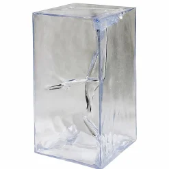 Discount DecoWoerner Deko Eisquader 46 Cm transparent