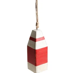 Sale DecoWoerner Deko Fender 34 Cm Hoch rot