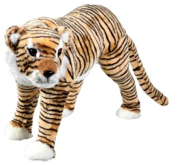 Sale DecoWoerner Deko Figur Tiger 28 X 46 Cm braun