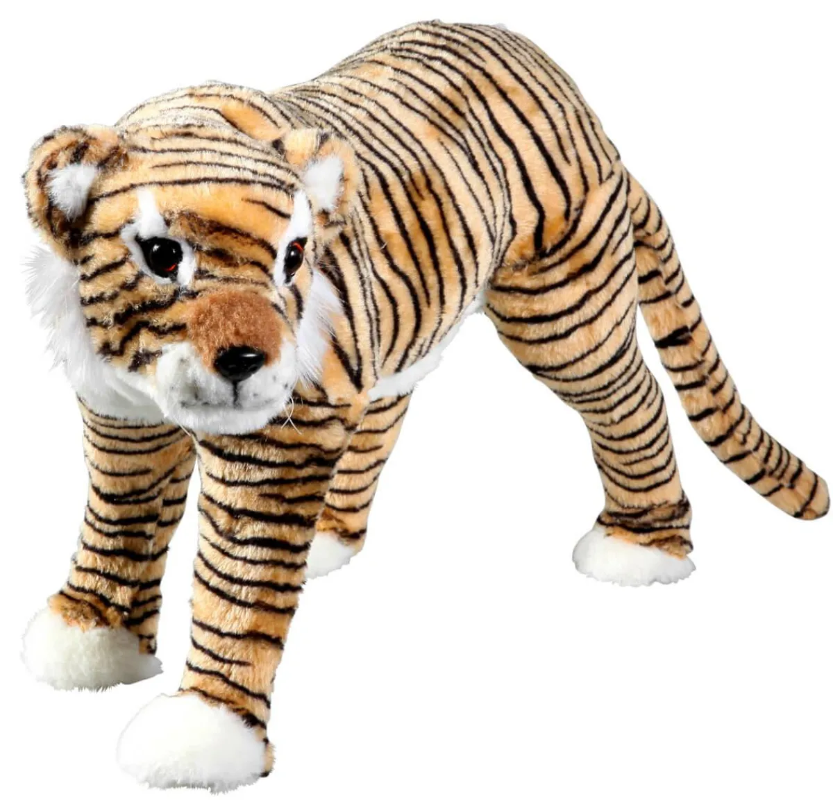 Sale DecoWoerner Deko Figur Tiger 28 X 46 Cm braun