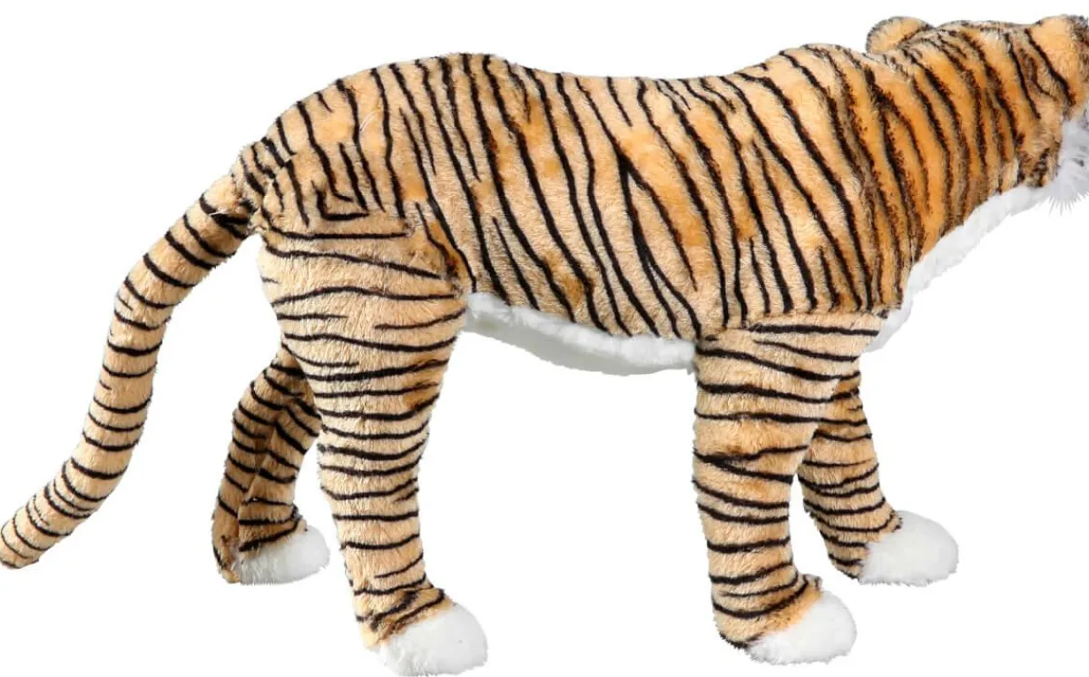Sale DecoWoerner Deko Figur Tiger 28 X 46 Cm braun