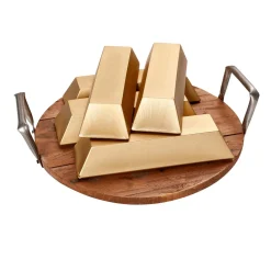 Sale DecoWoerner Deko barren-Imitat 24,5 Cm gold